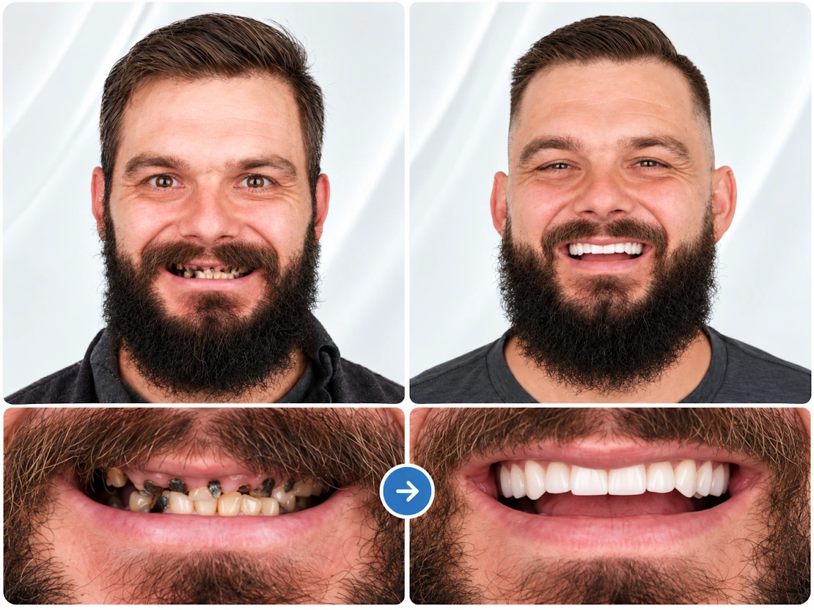 Dre Wright — Avora Dental before and after treatment