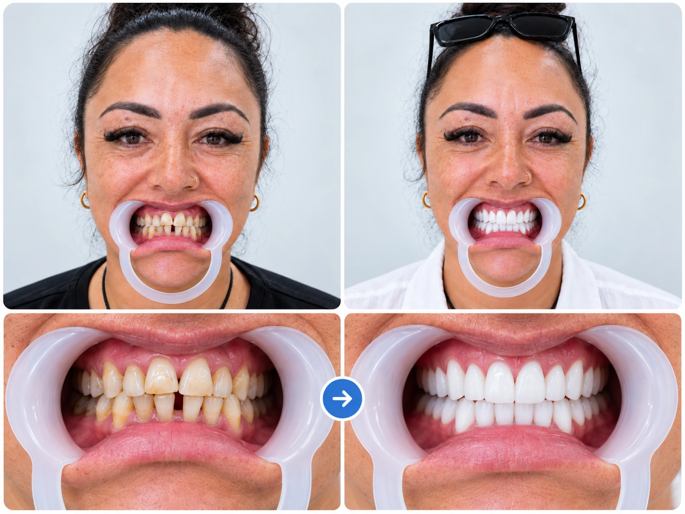 Dee Crown — Avora Dental before and after treatment